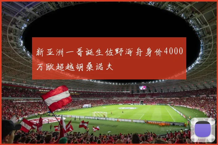 新亚洲一哥诞生佐野海舟身价4000万欧超越胡桑诺夫